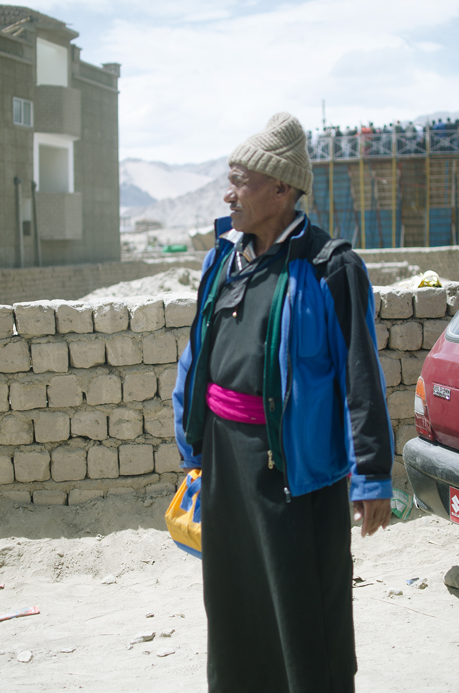 ladakhi man on street